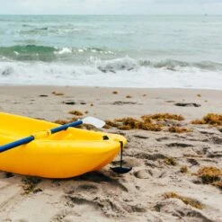 Pelican Sport Combo - 2 Solo Kids Kayaks With Paddles - Yellow/Blue -Pelican Combo Solo Jaune Bleu Poignee LS3