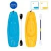 Pelican Sport Combo - 2 Solo Kids Kayaks With Paddles - Yellow/Blue 2 Pelican Sport Combo - 2 Solo Kids Kayaks With Paddles - Yellow/Blue -Pelican Combo Solo Jaune Bleu Poignee TOP