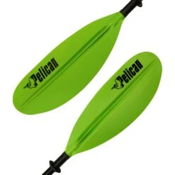 Pelican Sport Standard Paddle - Kayak Paddle 220 Cm (87'') -Pelican Standard recreational kayak paddle 230 cm 90.5 Green