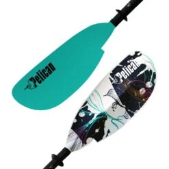 Pelican Sport Symbiosa Adjustable Kayak Paddle 230-240 Cm (90.5"-94.4") 14 Pelican Sport Symbiosa Adjustable Kayak Paddle 230-240 Cm (90.5"-94.4") -Pelican Symbiosa recreational kayak paddle 230 240 cm 90.5 94.4 turquoise graphic