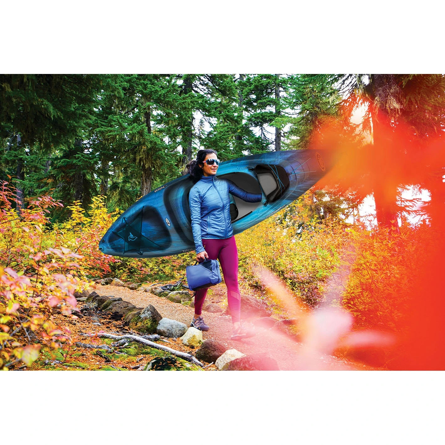 Pelican Sport Mission 100 Kayak With Paddle 6 Pelican Sport Mission 100 Kayak With Paddle - Image 4